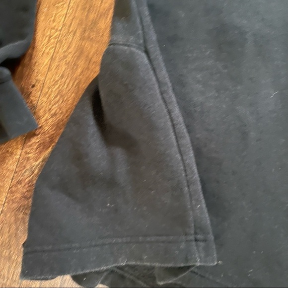 Nike girls pullover mock turtleneck cinched back black Sz extra large XL - Picture 3 of 6